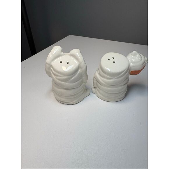 Ceramic mummy Set salt & Pepper - Picture 2 of 5